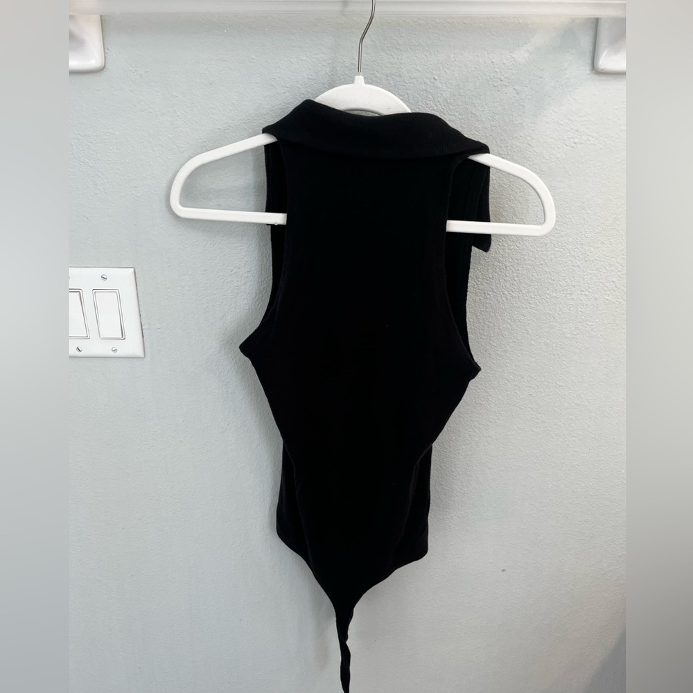 Abercrombie Button Down Collared Bodysuit - Picture 5 of 7